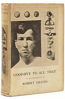 <i>Good-Bye to All That</i> autobiography by Robert Graves, published in 1929