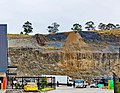 Prospect Hill, in Sydney, Australia, is a laccolith that features igneous rock that was intruded into older sedimentary rocks (Wianamatta Shale)