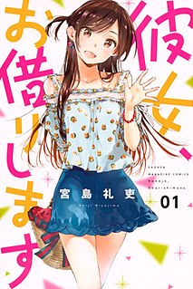 <i>Rent-A-Girlfriend</i> Manga series by Reji Miyajima and its adaptaions