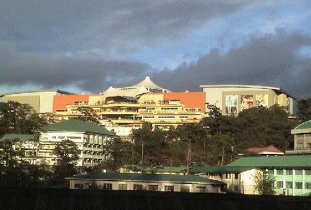 SM City Baguio as viewed from Burnham Park