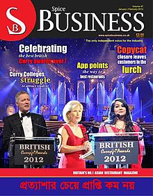 Spice Business журналының мұқабасы қаңтар және ақпан 2013.jpg