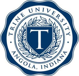 <span class="mw-page-title-main">Trine University</span> Private university in Angola, Indiana, U.S.