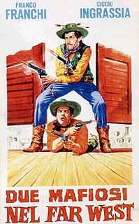 <i>Two Mafiamen in the Far West</i> 1964 Italian film