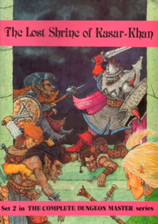 <i>The Lost Shrine of Kasar-Khan</i> Role-playing game supplement