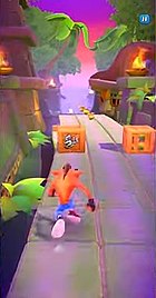 Gameplay of Crash Bandicoot: On the Run! Crash on the Run Gameplay.jpg