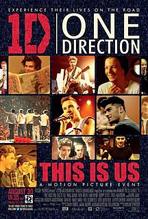 <i>One Direction: This Is Us</i> 2013 film directed by Morgan Spurlock