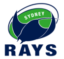 North Harbour Rays (left); Sydney Rays (right) logos