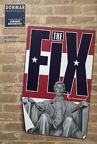 The Fix, plakat fra Donmar Warehouse -produksjonen, 1997.jpg