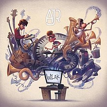 https://upload.wikimedia.org/wikipedia/en/thumb/1/13/Weak_%28AJR_song%29.jpeg/220px-Weak_%28AJR_song%29.jpeg