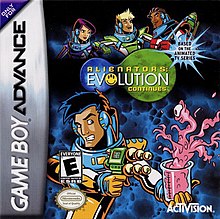 Эволюция Alienators продолжается GBA Cover Art.jpg