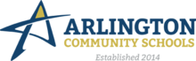 Arlington Komunitas Sekolah Logo pada 2019.png