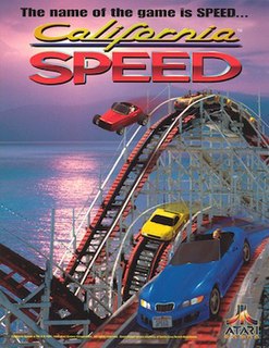 <i>California Speed</i> (video game) 1998 video game