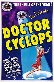 <i>Dr. Cyclops</i> 1940 film by Ernest B. Schoedsack