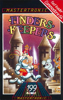 <i>Finders Keepers</i> (1985 video game)