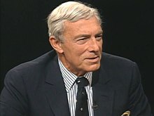 Screencap of Weitz during a 1992 interview with Charlie Rose