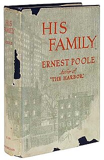 <i>His Family</i> 1917 novel by Ernest Poole