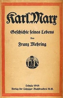 Karl Marx, Die Geschichte seines Lebens (Erstausgabe) .jpg