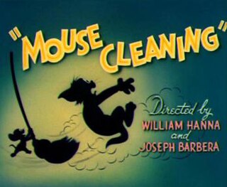 <i>Mouse Cleaning</i> 1948 Tom and Jerry cartoon