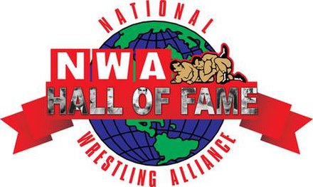 The NWA Hall of Fame logo (2008–2017)