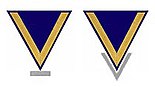 *left: Matrosengefreiter (comparable to OR-2, NATO) as Unteroffizier Aspirant (UA): silvery bar, indicating Petty Officer training in progress *right: Matrosengefreiter as Unteroffizier Aspirant (UA): silvery half-angle, indicating Petty Officer training passed PettyOfficerAspirant.jpg
