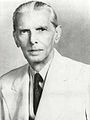 Muhammad Ali Jinnah, Father of the Nation for Pakistan[g]