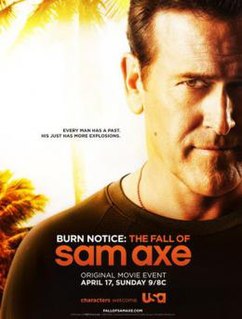 <i>Burn Notice: The Fall of Sam Axe</i> 2011 television film directed by Jeffrey Donovan