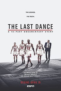 <i>The Last Dance</i> (miniseries) 2020 sports documentary miniseries