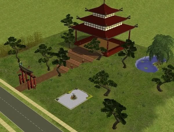 File:The Sims 2 Lot Pagoda in the Shadows.webp