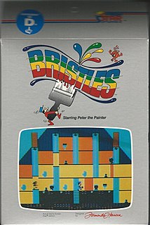 <i>Bristles</i> (video game) 1983 video game