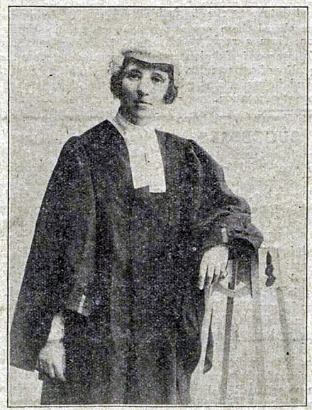 Frances Kyle, the first female Irish barrister