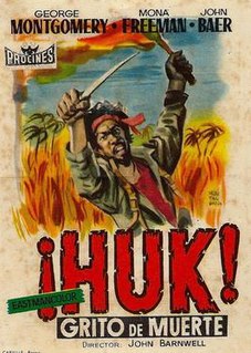 <i>Huk!</i> 1956 film by John Barnwell