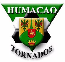 Tornados crest when in the Liga Mayor Humacao Old Logo.jpg