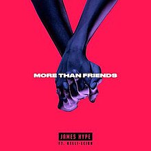 More Than Friends by James Hype cover.jpg