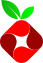 Pi-hole vektorové logo. Svg