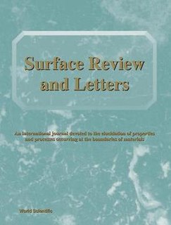 <i>Surface Review and Letters</i> journal