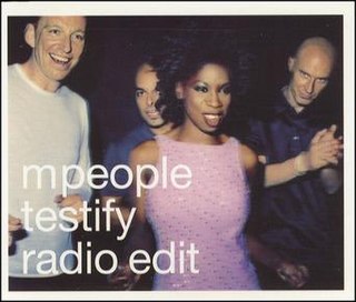 Testify (M People song) 1998 single by M People