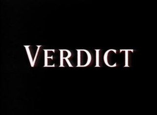 <i>Verdict</i> (TV series) British TV series or programme