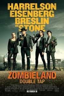 <i>Zombieland: Double Tap</i> 2019 zombie comedy film by Ruben Fleischer