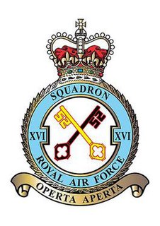 No. 16 Squadron RAF Flying squadron of the Royal Air Force