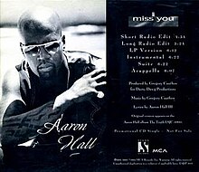 Aaron Hall - I Miss You tunggal cover.jpg