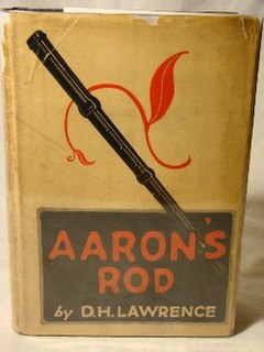 <i>Aarons Rod</i> (novel) book by D. H. Lawrence