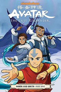<i>Avatar: The Last Airbender – North and South</i> Fifth graphic novel in the Airbender trilogy