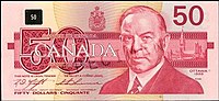 Birds of Canada $50 banknote, obverse.jpg