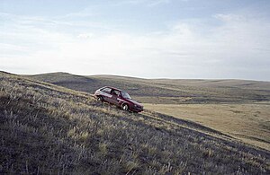 A rally car in Mongolia Carandhillinmongolia.jpg