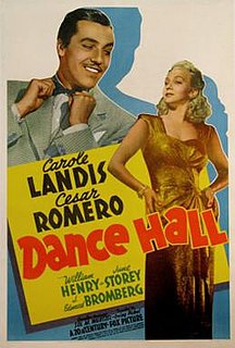 <i>Dance Hall</i> (1941 film) 1941 film by Irving Pichel