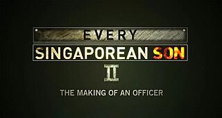 <i>Every Singaporean Son II – The Making of an Officer</i> Singaporean TV series or program