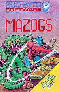 <i>Mazogs</i> 1982 video game