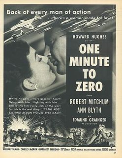 <i>One Minute to Zero</i> 1952 film by Tay Garnett