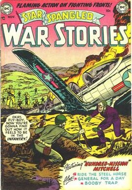 Cover to Star Spangled War Stories #3 (November 1952), art by Curt Swan.