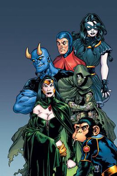 Cover of Shadowpact #1 (July 2006), art by Bill Willingham.